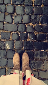 Lackadaisical wandering on Roman cobblestone streets